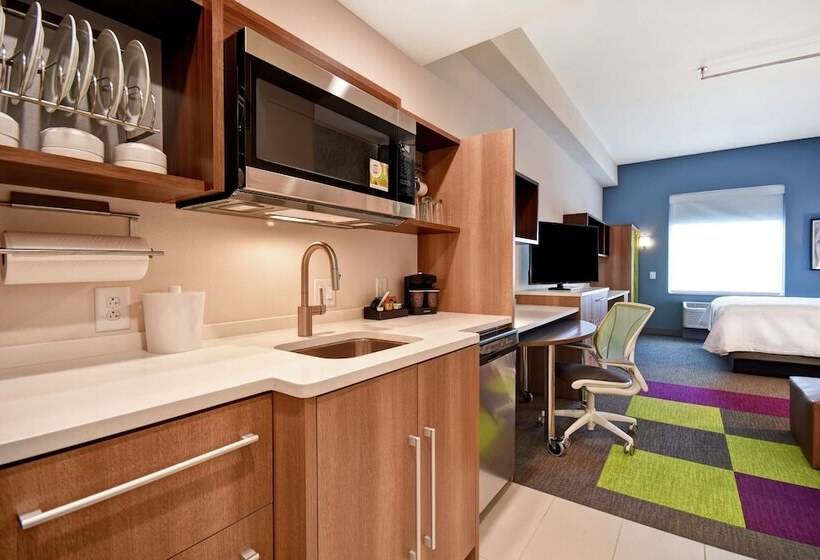 스탠다드 스튜디오 더블 침대, Home2 Suites By Hilton Jekyll Island