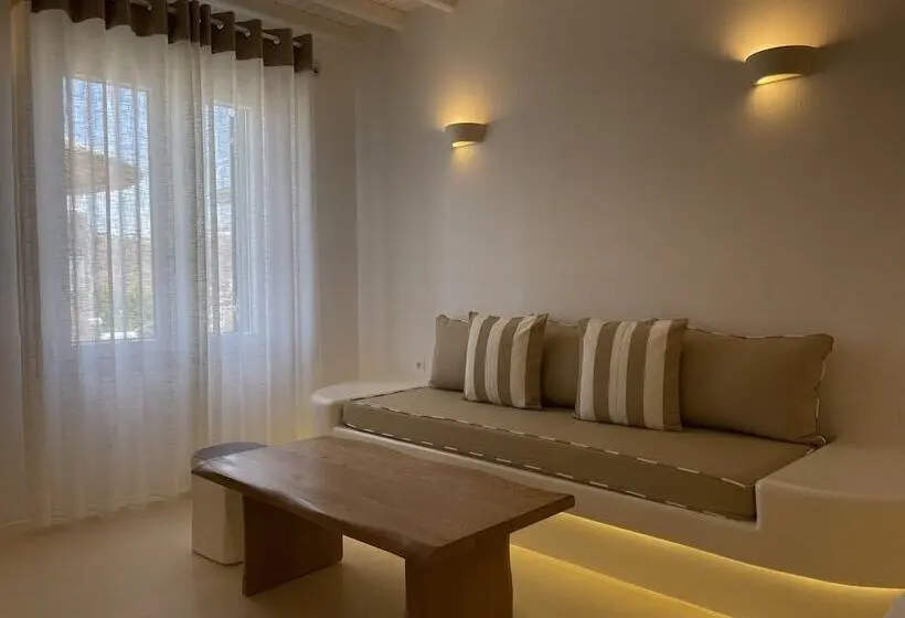 オーシャンビュージュニアスイート, Seethrough Mykonos Suites