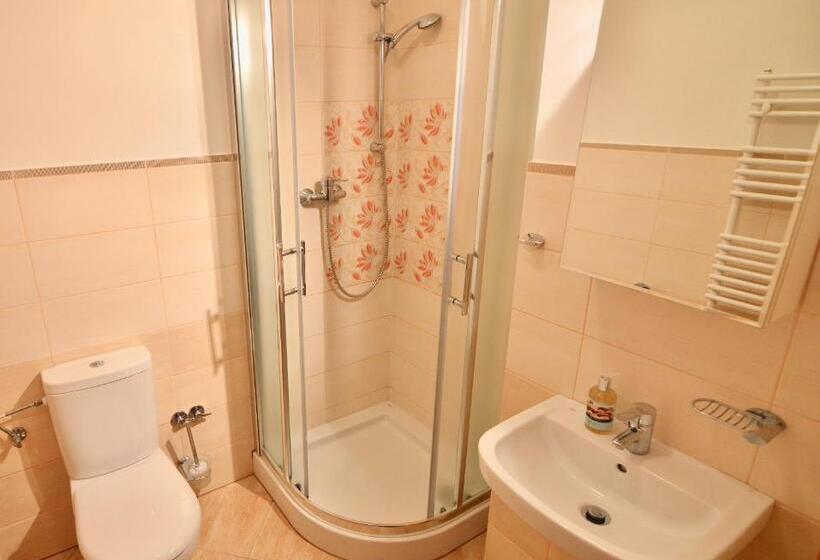 شقة غرفة واحدة مزودة بتراس, Ow Ameba