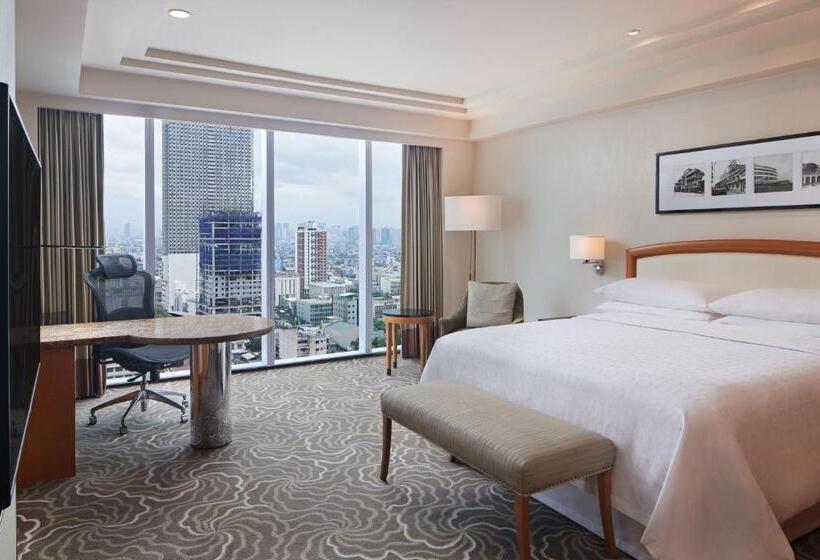 キングサイズベッドのエクゼクティブルーム, Sheraton Manila Bay