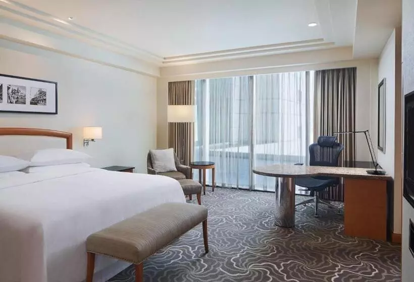 اتاق لوکس با تخت بزرگ, Sheraton Manila Bay