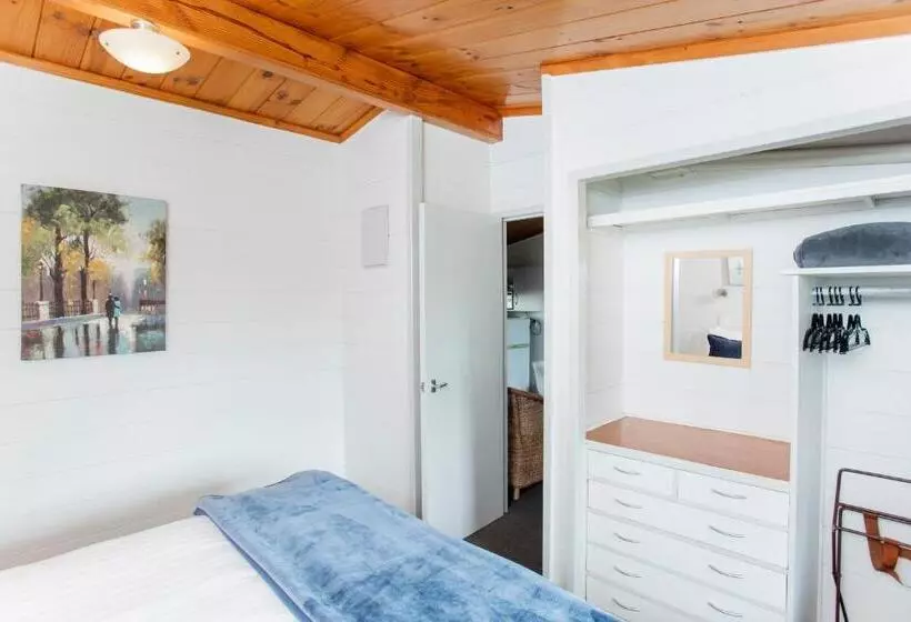 آپارتمان 1 خوابه با چشم‌انداز باغ, Waikanae Beach Motel