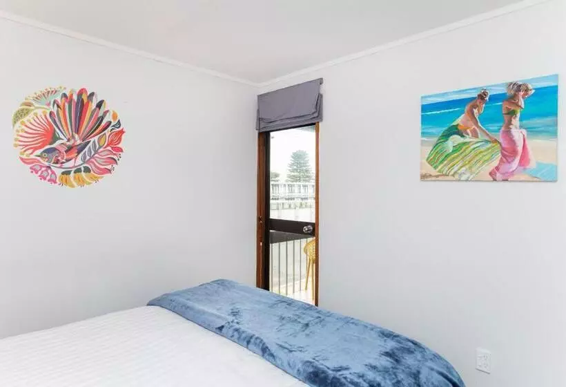 آپارتمان 1 خوابه با بالکن, Waikanae Beach Motel