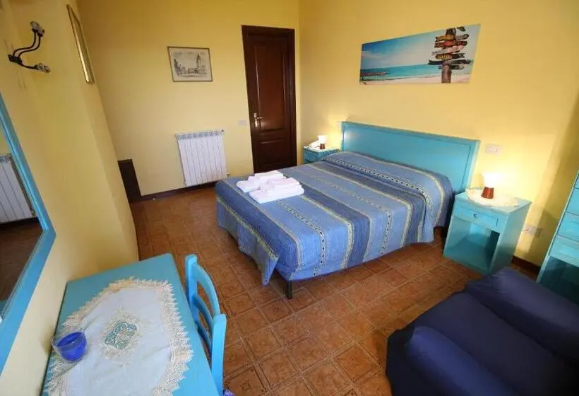اتاق استاندارد با چشم‌انداز دریا, B&b Villa Rosa
