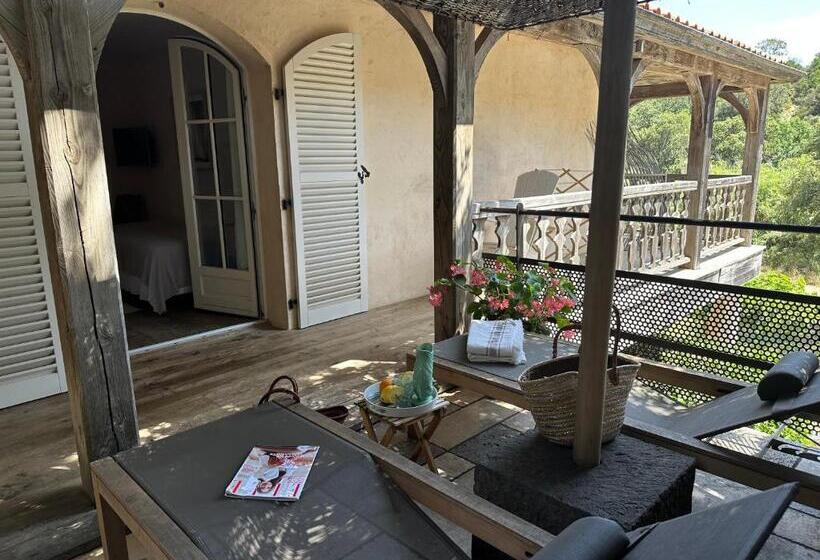 테라스 디럭스 룸, Le Clos Des Sept Palmiers