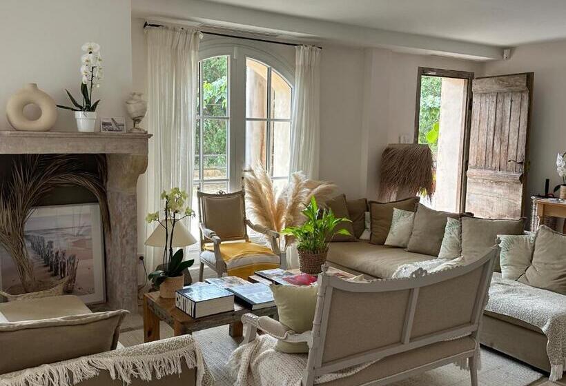 발코니가 있는 바다 전망 수피리어 룸, Le Clos Des Sept Palmiers