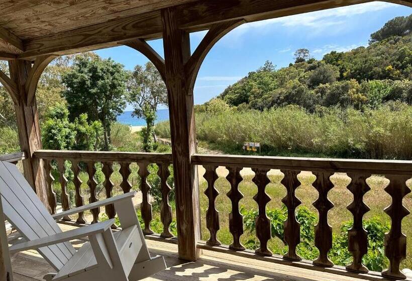 디럭스 테라스 룸 바다 전망, Le Clos Des Sept Palmiers