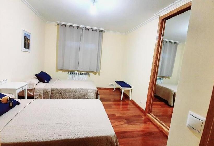 غرفة قياسية حمام مشترك, Estrella Do Camiño