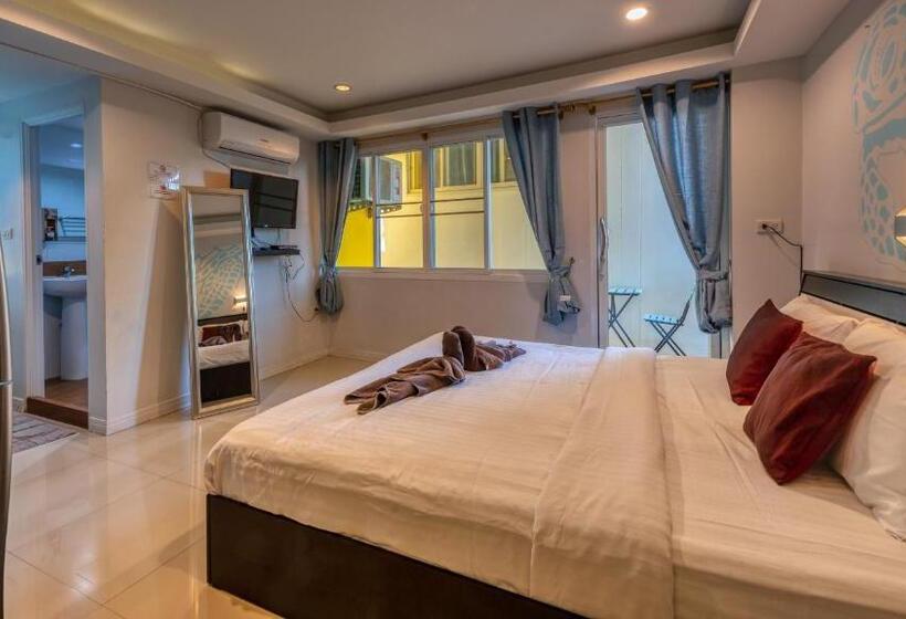 חדר סטנדרט עם מרפסת, Lemon Loft Boutique Room