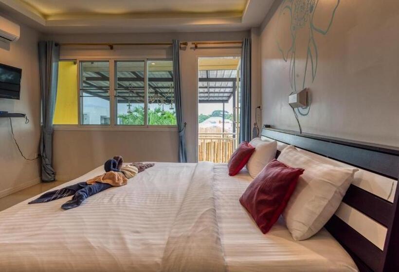 חדר דלוקס עם מרפסת, Lemon Loft Boutique Room