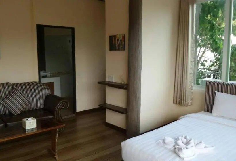 バルコニー付きデラックスルーム, Rao Ga Khao Resort