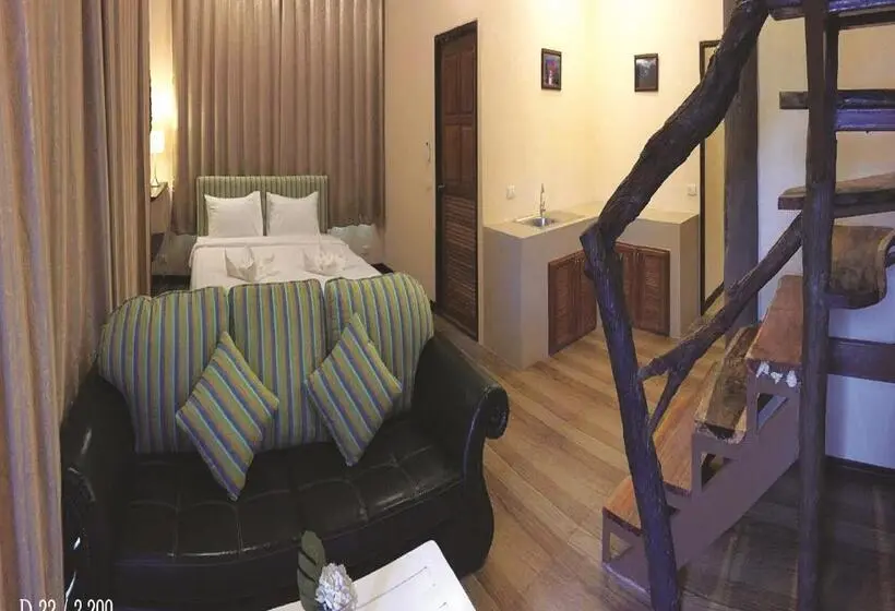 バルコニー付きデラックスルーム, Rao Ga Khao Resort