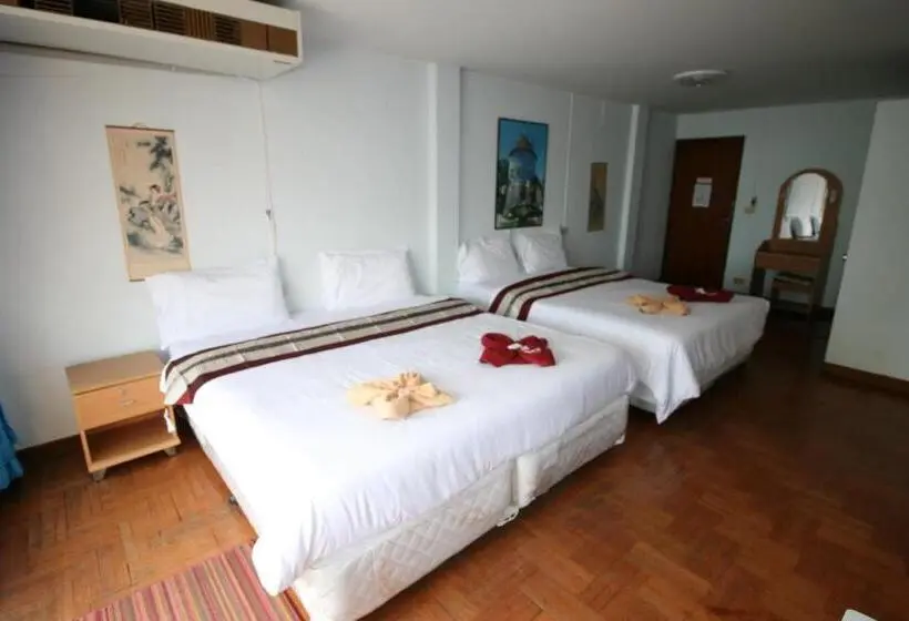 Habitació Familiar Vista Mar, Beachfront Hotel Cha Am