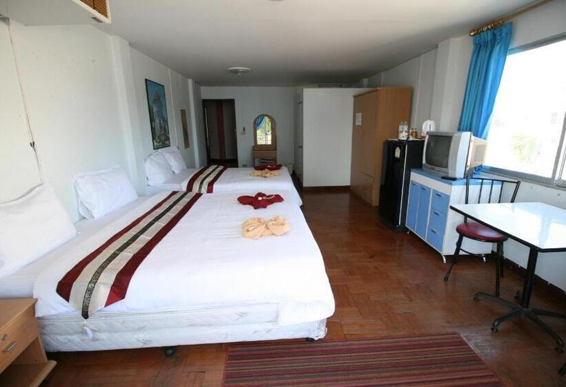 Habitació Familiar Vista Mar, Beachfront Hotel Cha Am