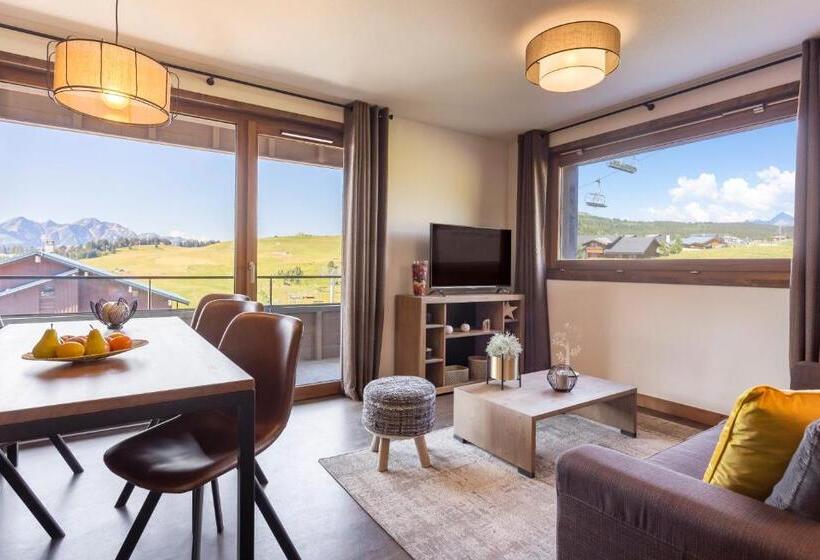 דירת נוחות 2 חדרים, Résidence Club Mmv Les Chalets Des Cimes