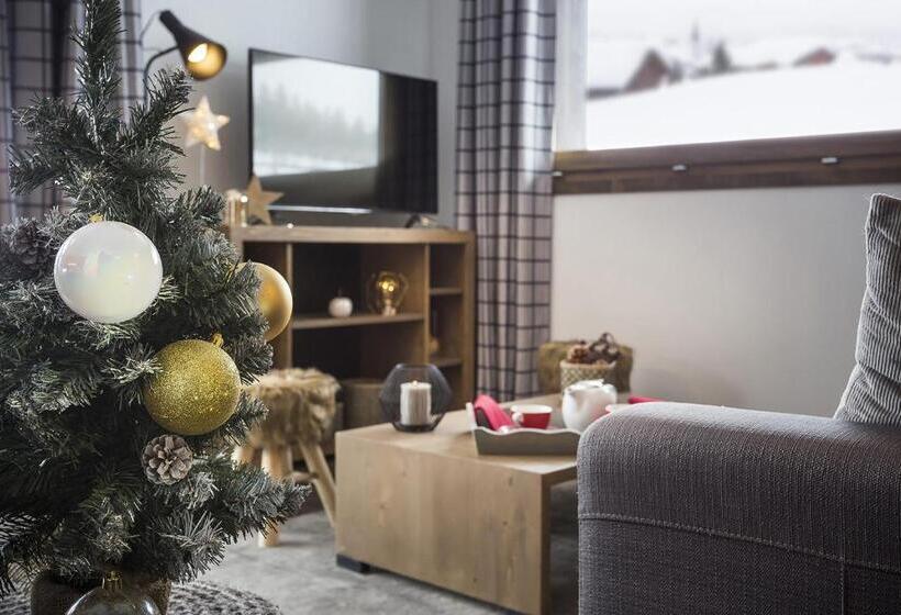 דירת שלושה חדרים, Résidence Club Mmv Les Chalets Des Cimes