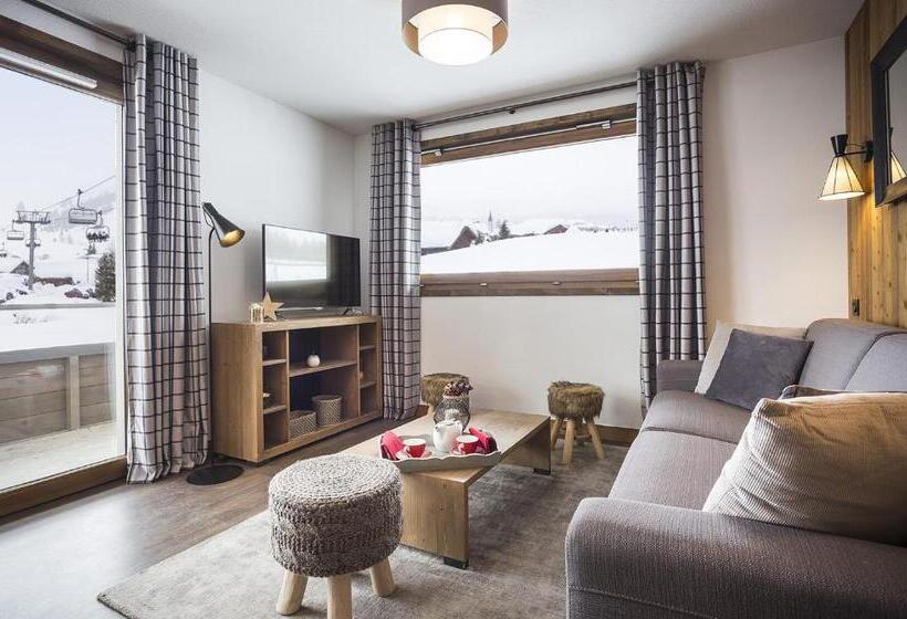 דירת שלושה חדרים, Résidence Club Mmv Les Chalets Des Cimes