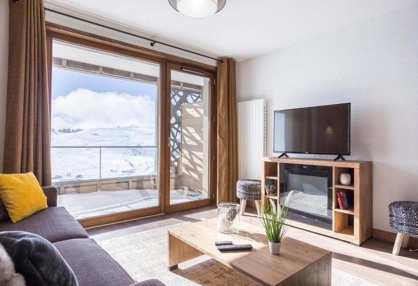 דירת פרמיום 3 חדרי שינה, Résidence Club Mmv Les Chalets Des Cimes