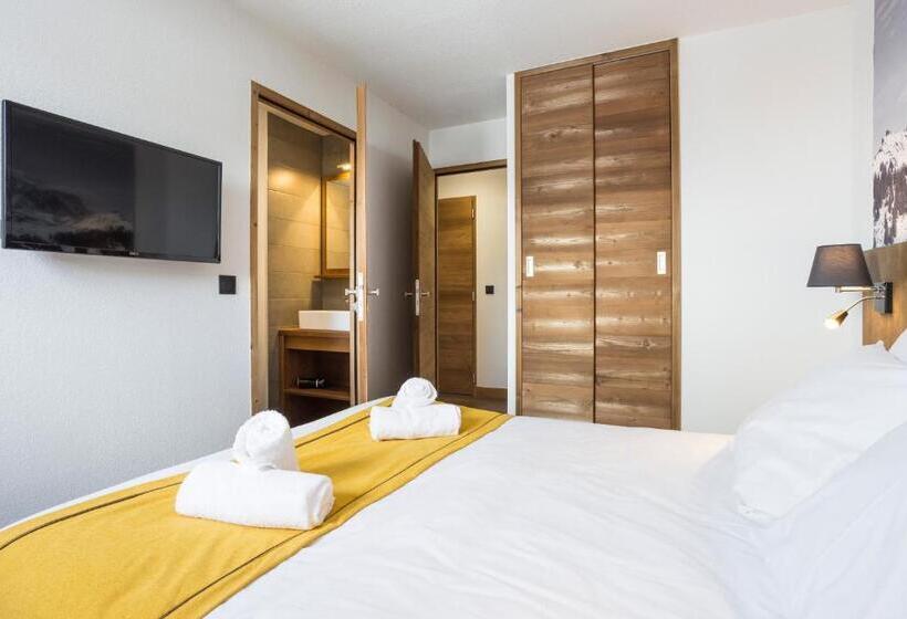 דירת פרמיום 3 חדרי שינה, Résidence Club Mmv Les Chalets Des Cimes