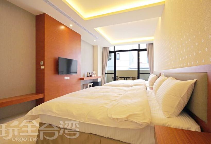 四人豪华间, Sun Moon Lake Friday Inn Backpacking