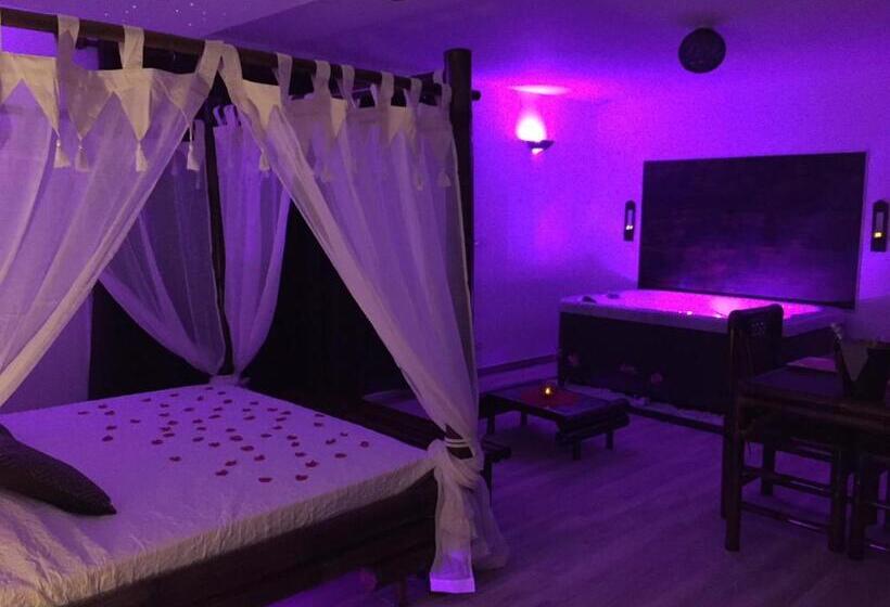 Люкс с гидромассажем, La Paillote Exotique Spa