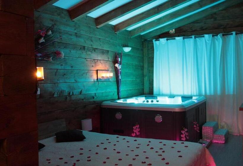 Люкс с гидромассажем, La Paillote Exotique Spa