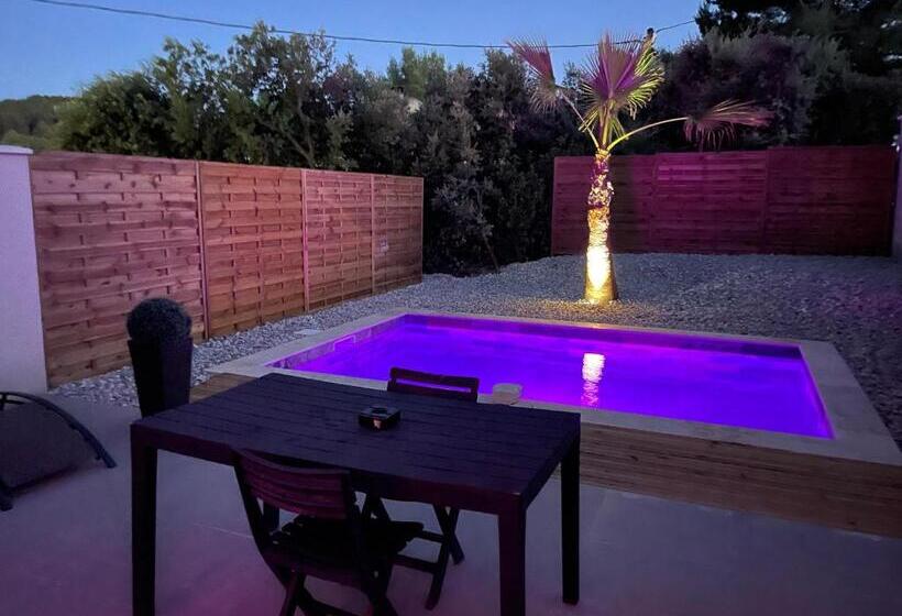 Люкс с гидромассажем, La Paillote Exotique Spa