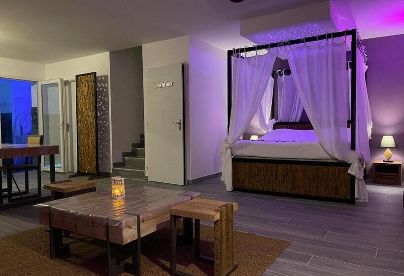 Люкс с Бассейном, La Paillote Exotique Spa