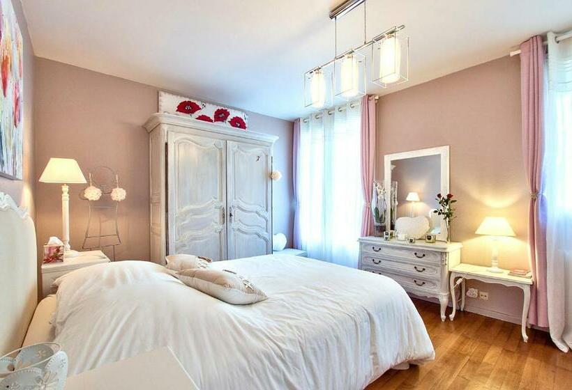 バルコニー付きスタンダードルーム, Naturalbnb   Chambres D Hôtes Au Calme Avec Clim   Parking Gratuit Et Sécurisé   Garage Vélos Et Mot