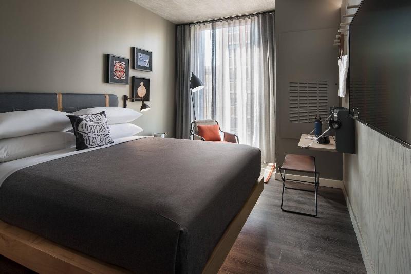 غرفة قياسية سرير ملكى, Moxy San Diego Gaslamp Quarter