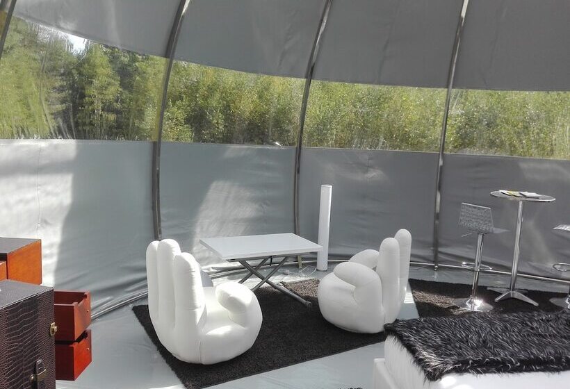 בקתה, Les Bulles De Sologne   Hébergements Insolites