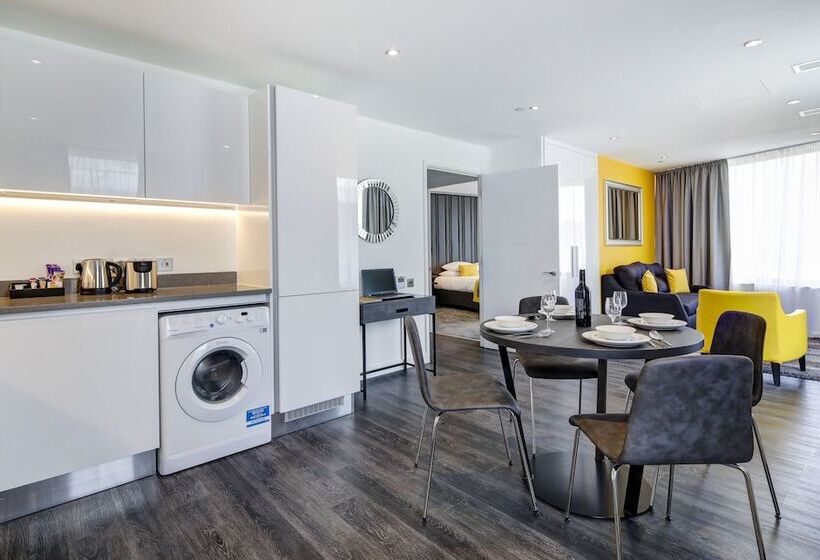 带1个卧室的公寓, Dockside Apartments At Excel