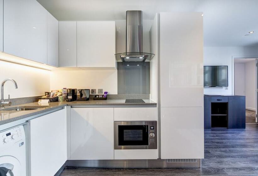 带1个卧室的公寓, Dockside Apartments At Excel