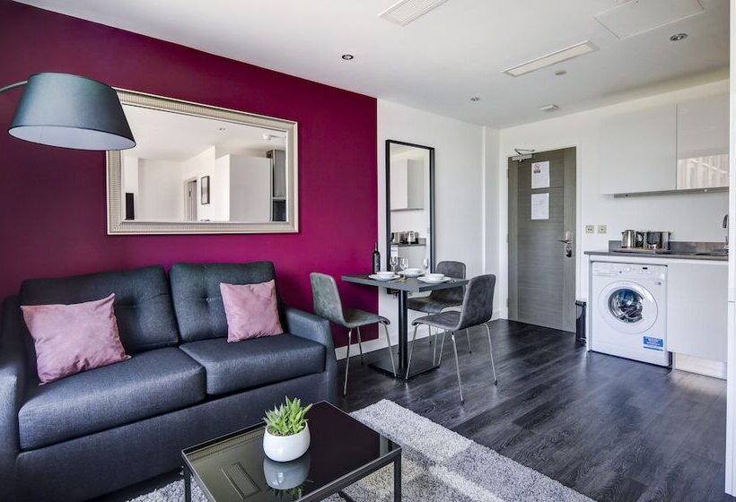 带1个卧室的公寓, Dockside Apartments At Excel