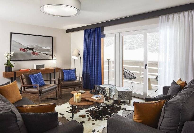 Люкс, Ecrin Blanc Resort Courchevel   Aquapark