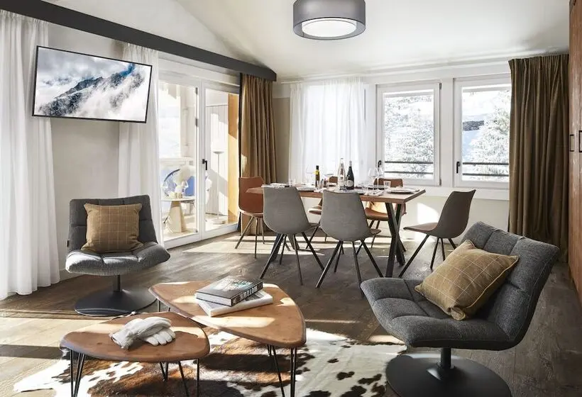 スイート, Ecrin Blanc Resort Courchevel   Aquapark