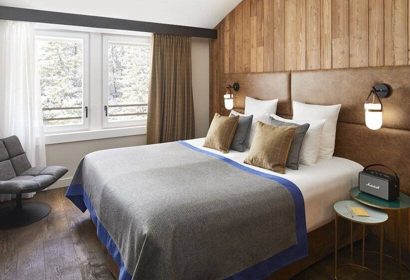 סוויטה, Ecrin Blanc Resort Courchevel   Aquapark