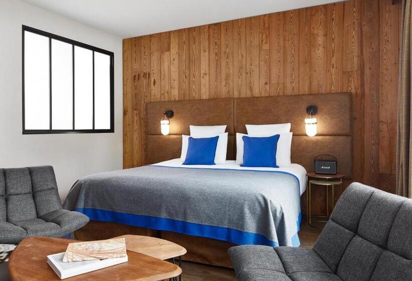 חדר יוקרתי, Ecrin Blanc Resort Courchevel   Aquapark