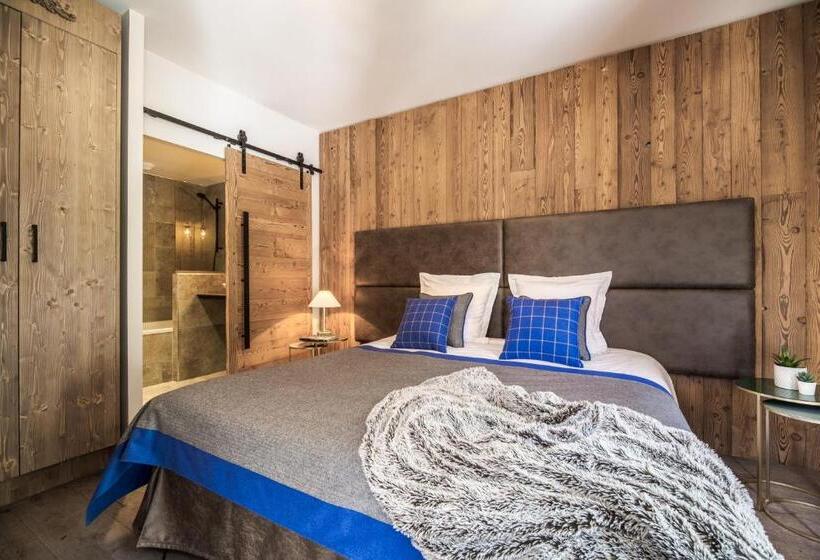 סוויטה, Ecrin Blanc Resort Courchevel   Aquapark