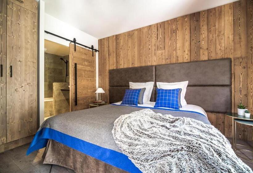 סוויטת סופריור, Ecrin Blanc Resort Courchevel   Aquapark