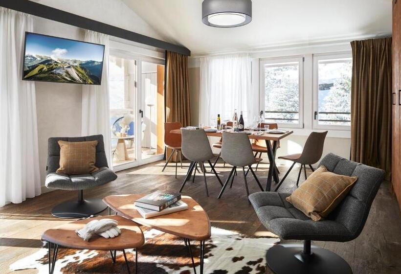 Люкс, Ecrin Blanc Resort Courchevel   Aquapark