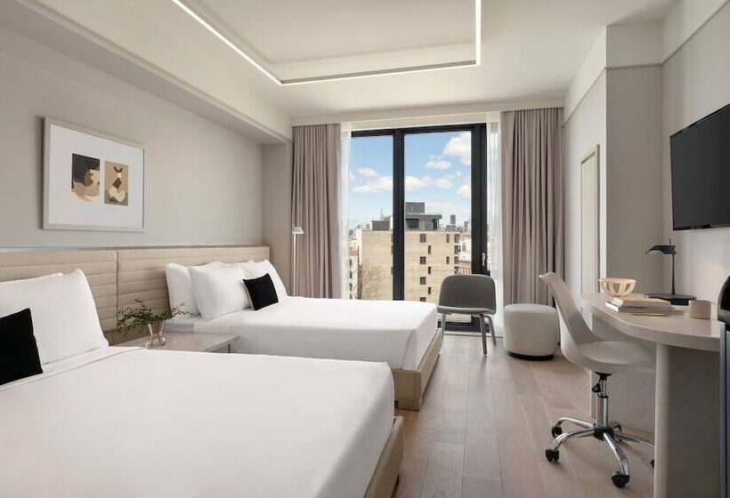 Номер Стандарт 2 Двуспальные Кровати, Indigo   Williamsburg   Brooklyn, An Ihg