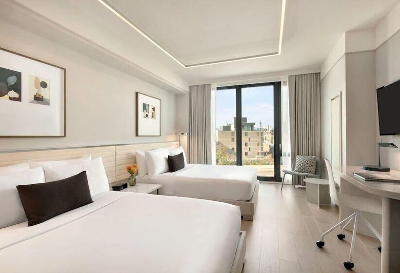 Номер Стандарт 2 Двуспальные Кровати, Indigo   Williamsburg   Brooklyn, An Ihg