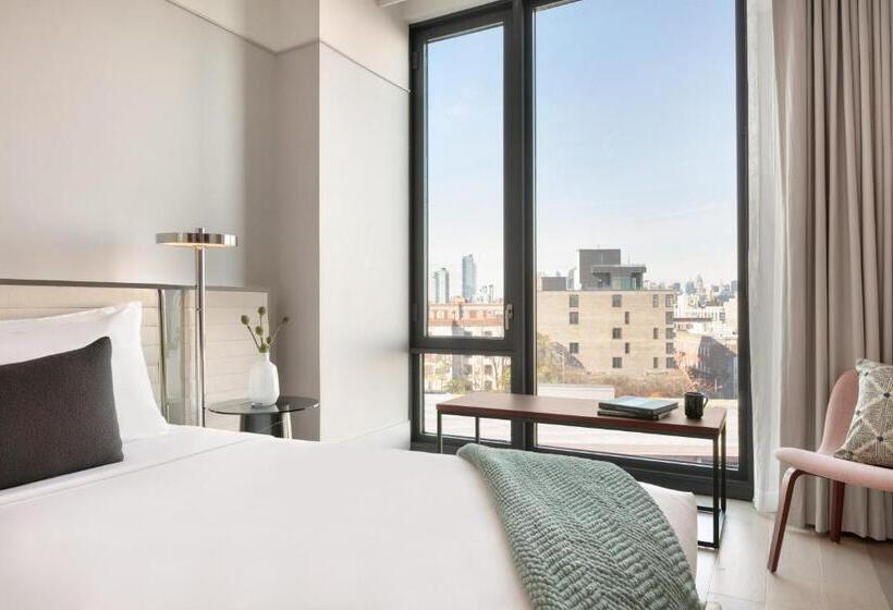 Стандартный Номер Кровать Кинг, Indigo Williamsburg Brooklyn, An Ihg