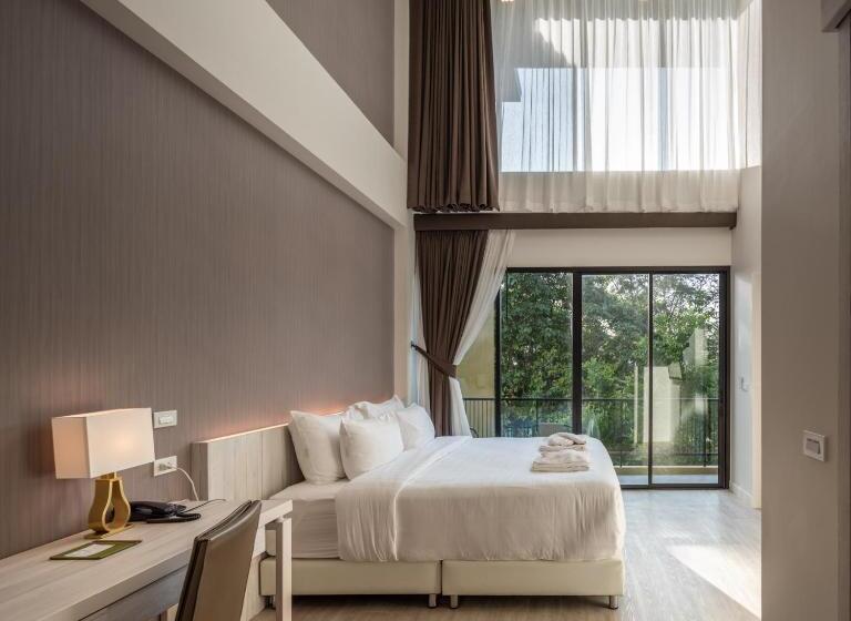 סוויטת דופלקס, T Rex Buriram Boutique Hotel New Hotel In Buriram