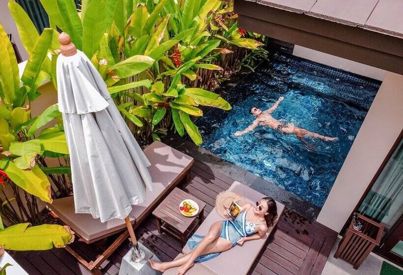 Вилла с 1 спальней и бассейном, Khanom Beach Resort And Spa
