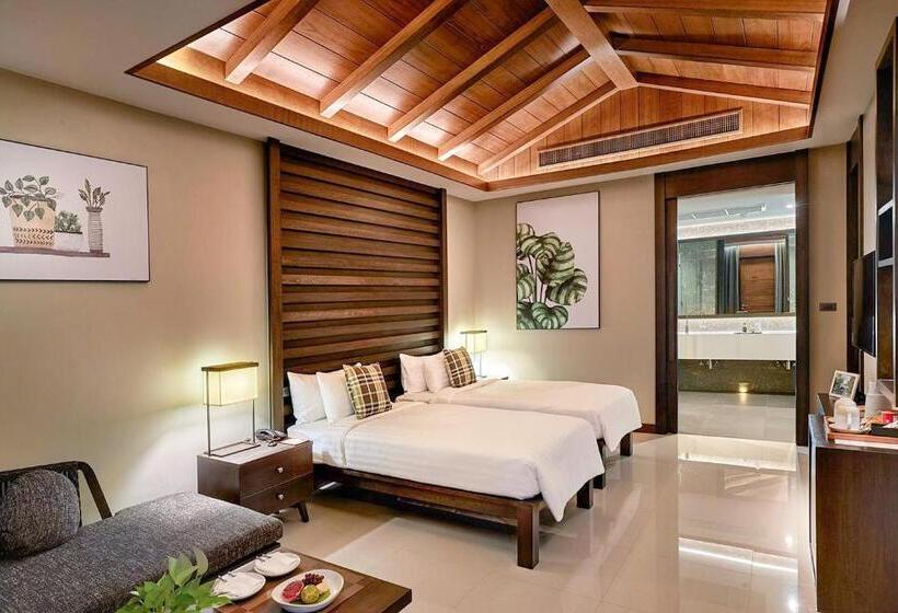 ガーデンビューの１ベッドルームビラ, Khanom Beach Resort And Spa