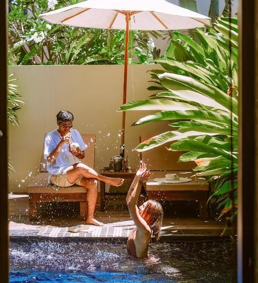 빌라 1 베드룸 - 수영장, Khanom Beach Resort And Spa