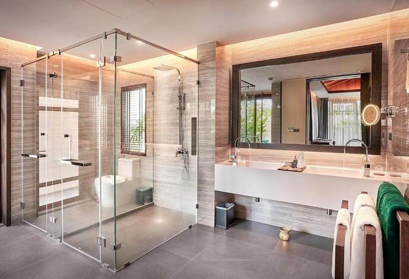 빌라 1 베드룸 - 수영장, Khanom Beach Resort And Spa