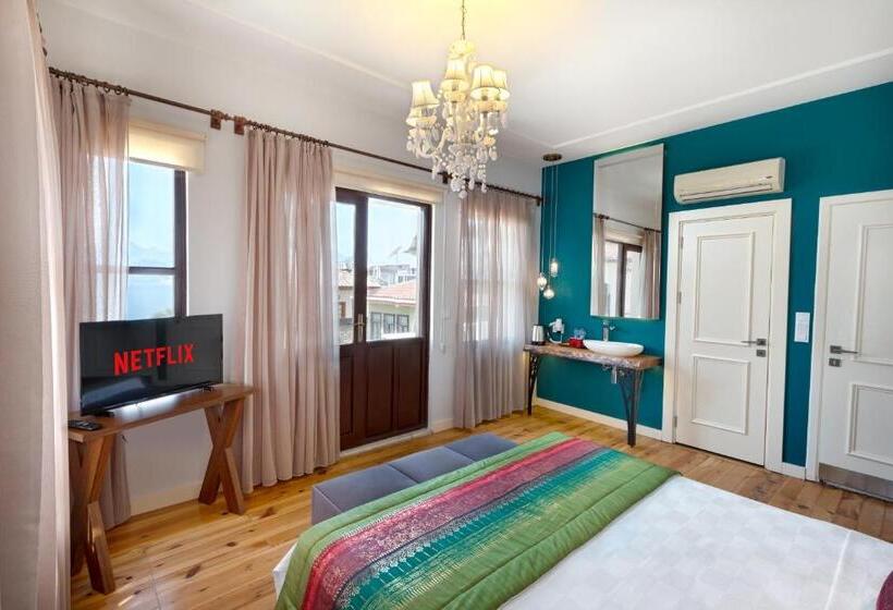 اتاق لوکس با بالکن و چشمانداز دریا, Mono